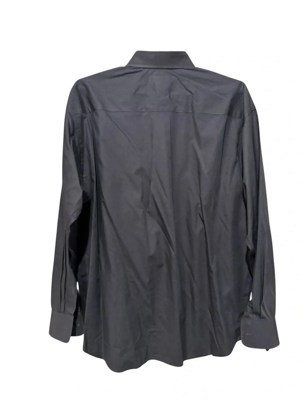 Banana‎ Republic Men's Charcoal Grey Long-Sleeve Dress Shirt